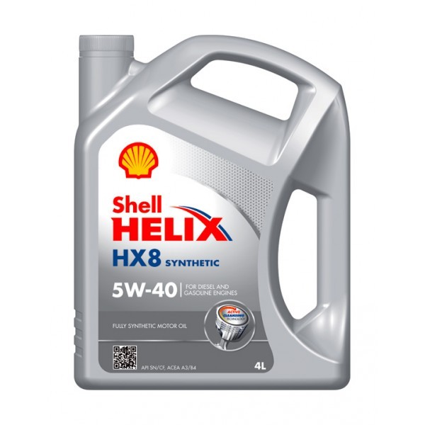 Shell Helix HX8 Synthetic 5W-40 4л