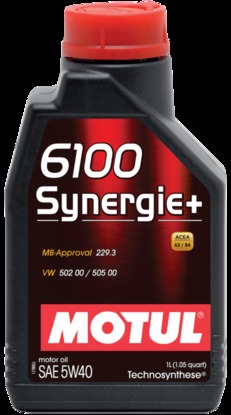 MOTUL 6100 SYNERGIE+ 5W40 1л