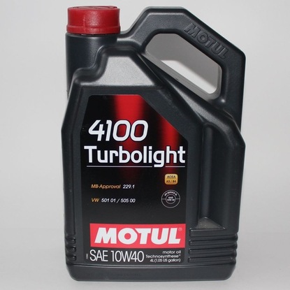 MOTUL 4100 TURBOLIGHT 10W40 4л