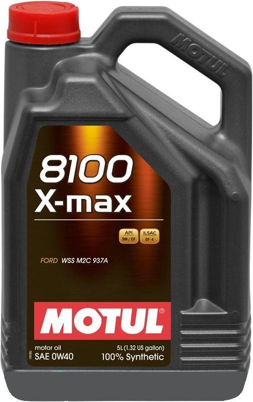 MOTUL 8100 X-MAX 0W40 4л