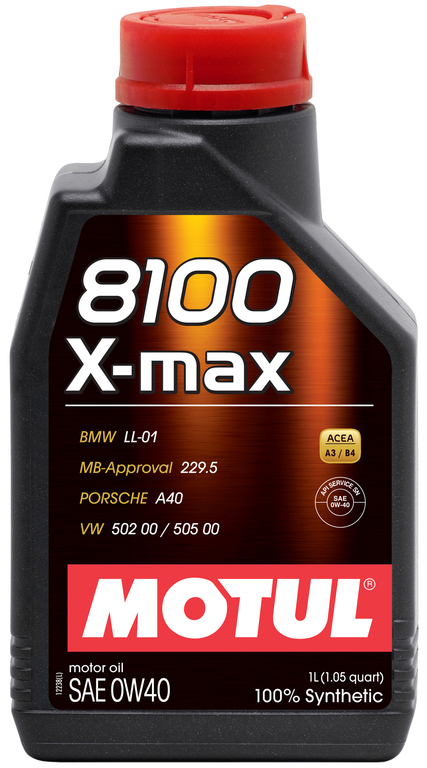 MOTUL 8100 X-MAX 0W40 1л