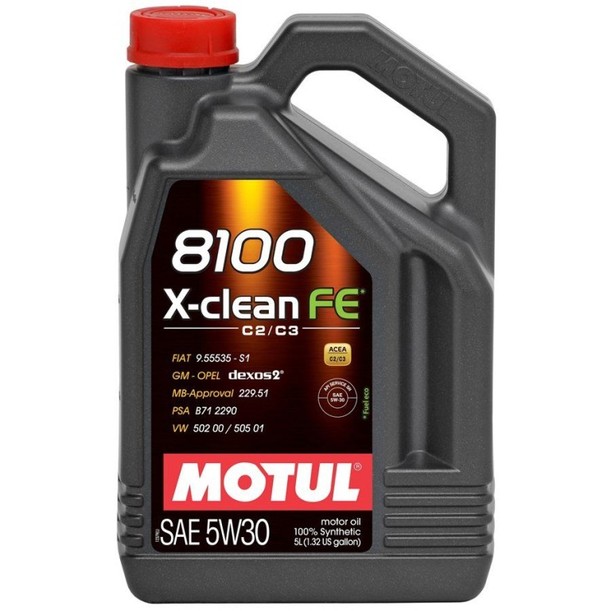 MOTUL 8100 X-CLEAN FE 5W30 4л