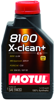 MOTUL 8100 X-CLEAN+ 5W30 1л