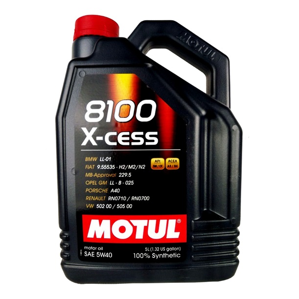  MOTUL 8100 X-CESS 5W40 5л