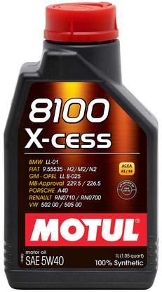  MOTUL 8100 X-CESS 5W40 1л