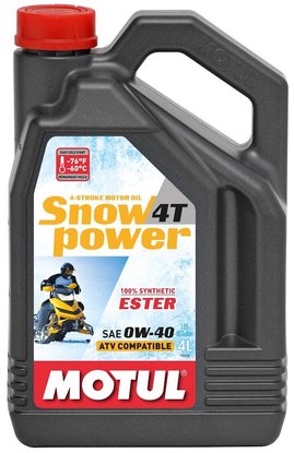 MOTUL SNOWPOWER 4T 0W40 4л