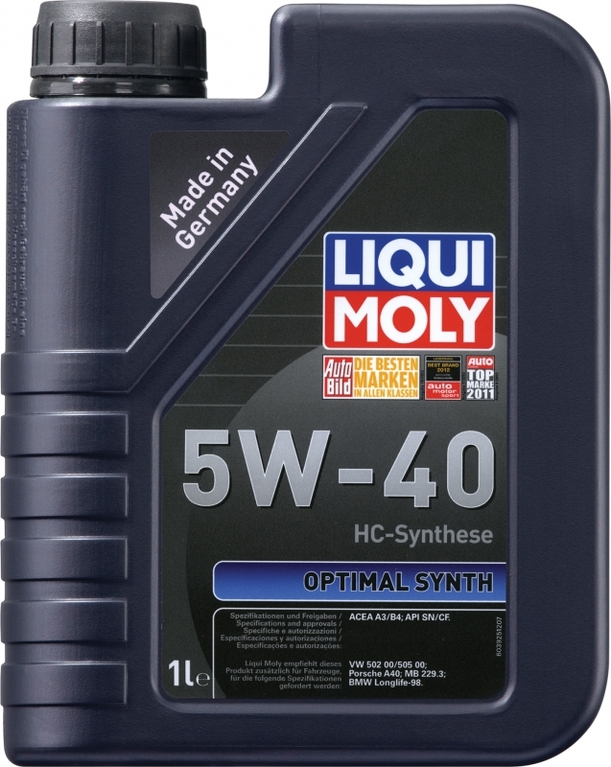 LIQUI MOLY Optimal Synth 5W-40 1л