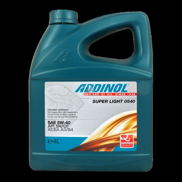 ADDINOL "Super Light 0540 5W-40" 4л