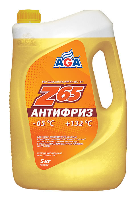 Антифриз AGA Z65 5кг